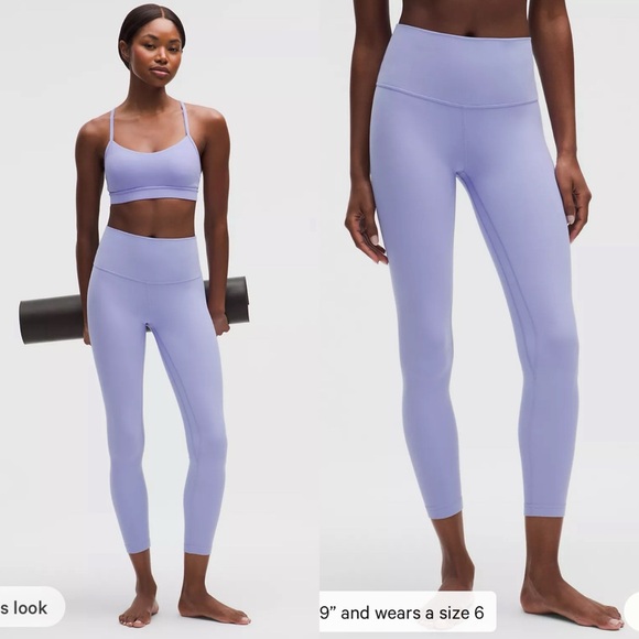 lululemon athletica Pants - NWT $98 Lululemon Align™ High-Rise Pant 25" in Dusty Lilac Size 6 Leggings